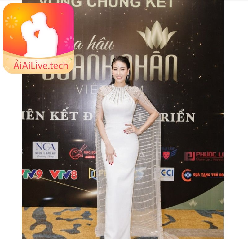 Hà Kiều Anh trong cuộc thi hoa hậu doanh nhân