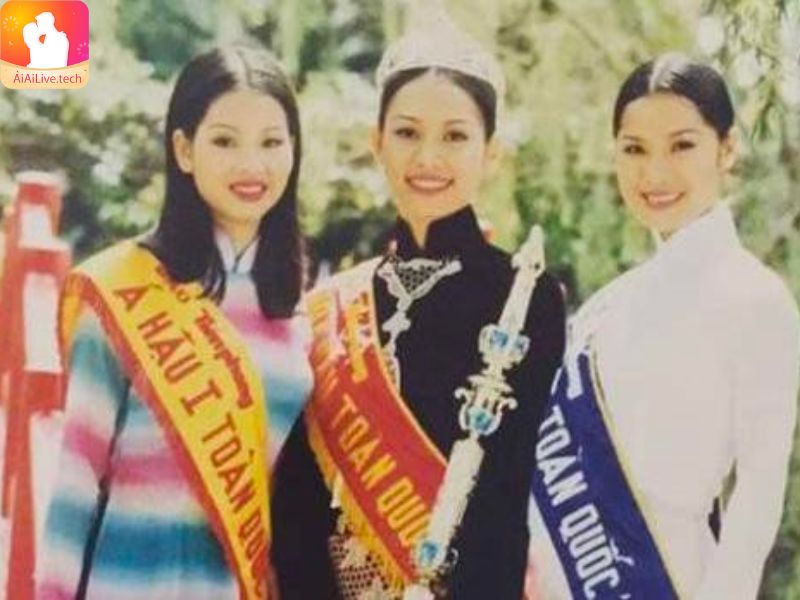 Vẻ đẹp của nàng hậu Nguyễn Thị Ngọc Khánh năm 1998